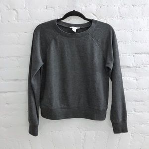 Crew Neck Pullover Sweatshirt // F21